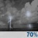 Thursday Night: Chance Showers And Thunderstorms then Showers And Thunderstorms Likely